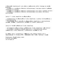 kurs liczb zespolonych na płaszczyznach - omówienie