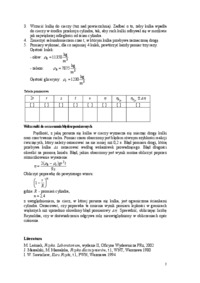 Pomiar współczynnika lepkości cieczy - omówienie