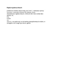 reguly-organizacji-danych-opracowanie