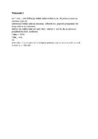 Wskaźniki 1-opracowanie