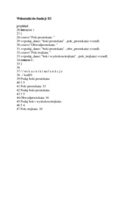 Wskaźniki do funkcji III-opracowanie