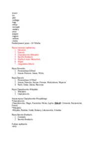 Ryby krain wędkarskich w Polsce - omówienie