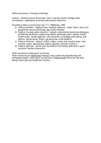 Walory turystyczne w koncepcji marketingu - omówienie 