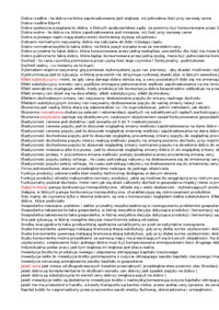 Mikroekonomia - definicje i twierdzenia