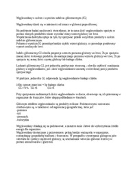 Węglowodany przyswajalne i nieprzyswajalne - omówienie