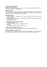 rynek, popyt, podaż - Dojrzała gospodarka rynkowa