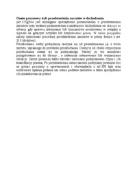 Procesowy tryb przedstawienia zarzutów w dochodzeniu-opracowanie