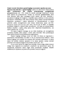 Wartość dowodową opinii biegłego i procesowe aspekty jej oceny-opracowanie