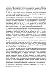 Przykładowe przyczyny skierowania sprawy przez prezesa sądu na posiedzenie-opracowanie