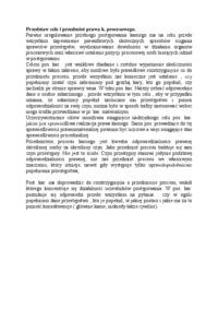 Cele i przedmiot prawa karnego procesowego-opracowanie