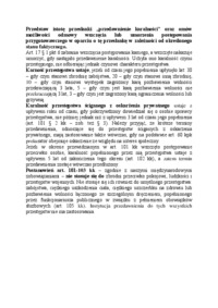 Istota przesłanki „przedawnienie karalności”-opracowanie