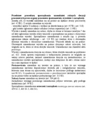 Procedura sporządzania uzasadnień różnych decyzji procesowych przez organy procesowe-opracowanie