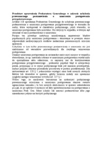 Uprawnienia Prokuratora Generalnego w zakresie uchylenia prawomocnego postanowienia o umorzeniu postępowania przygotowawczego-opracowanie