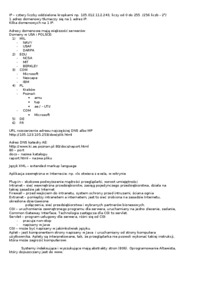 informatyka w biznesie - Sieci heterogeniczne