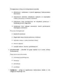 Pojęcie procesów społecznych-opracowanie 