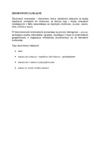 Zbiorowości lokalne-opracowanie 