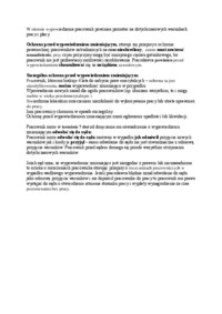 Zmiana treści stosunku pracy-opracowanie