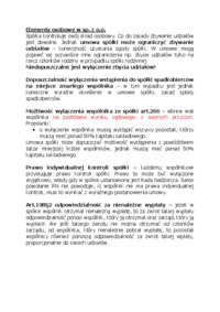 Elementy osobowe w sp. z o.o.-opracowanie 