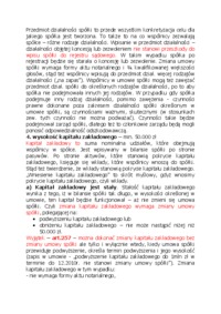 Zawarcie umowy spółki-opracowanie