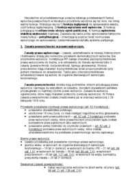 Podstawowe pojęcia z zakresu prawa wyborczego-opracowanie