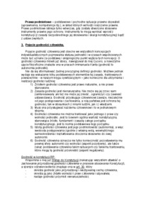 Wolności, prawa i obowiązki obywatelskie-opracowanie 