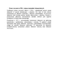 Prawo rzeczowe w PRL-opracowanie