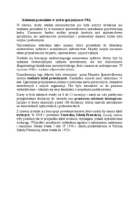 Szkolenie prawników w trybie specjalnym w PRL-opracowanie