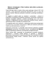Śledztwa i dochodzenia w Polsce Ludowej-opracowanie