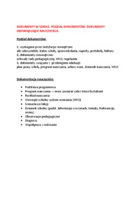 dokument-w-szkole-opracowanie