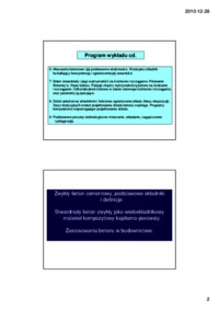 Technologia betonu - wykład 1