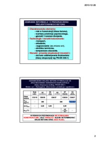 Technologia betonu - wykład 8