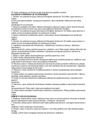 Budownictwo - kolokwium 5 stropodachy - Pokrycia dachowe