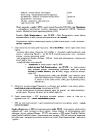 Międzynarodowe Stosunki Polityczne - konwersatorium