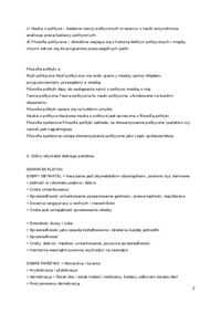 Filozofia polityki - wykład