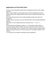 Applications of the Smith Chart - wykład