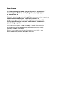 Splot liniowy - wykład