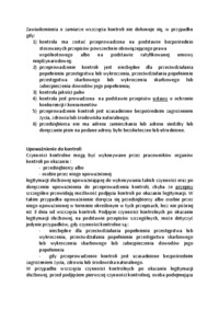 Zasady kontroli działalności gospodarczej przedsiębiorcy przewidziane w USDG