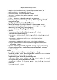 Organy administracji wodnej