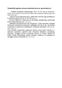 Wojewódzki inspektor ochrony środowiska jest upoważniony do