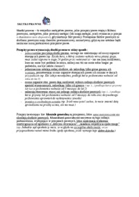 Wykład z prawoznastwa - skutki prawne