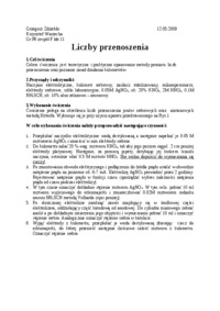 Ruchliwośc jonów - omówienie