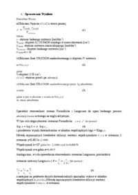 Chemia Fizyczna -  adsorpcja