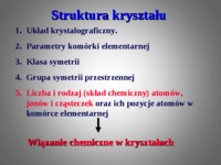 Struktury kryształów - wyklad 7
