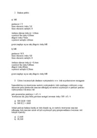 Wytzrymałość połączeń śrubowych - omówienie