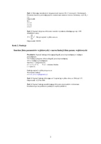 Matlab programowanie - omówienie