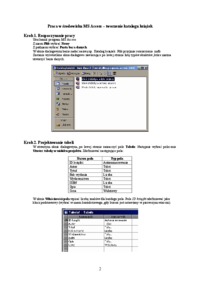 Tworzenie i przegldanie bazy danych - omówienie