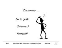 Protokły i aplikacje - omówienie