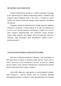 Planowanie i sterowanie produkcją - wykład