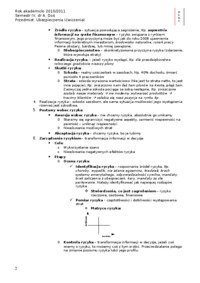 Ubezpieczenia - powtórzenie