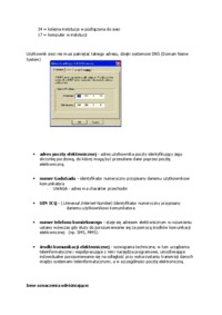 Rodzaje oznaczeń - omówienie